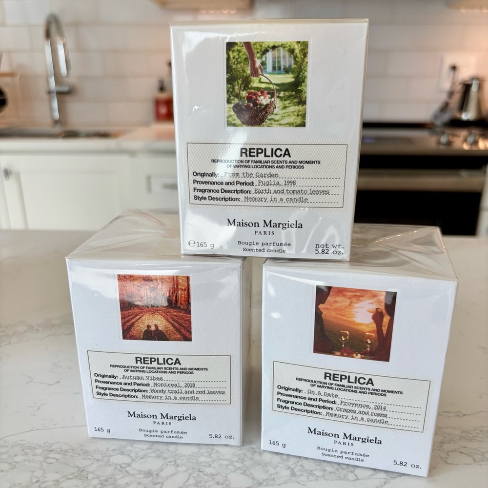 Maison Martin Margiela Replica Candle Trio